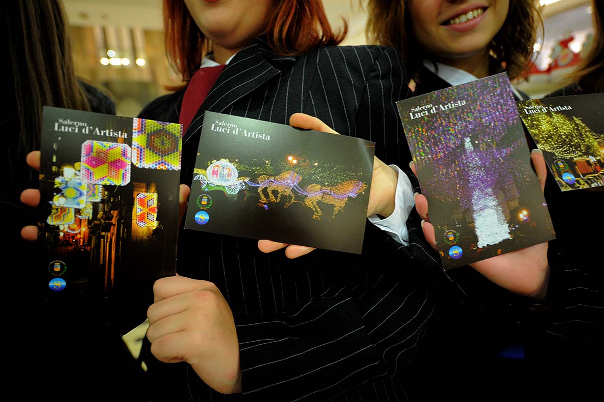Annullo filatelico speciale per Luci d'Artista