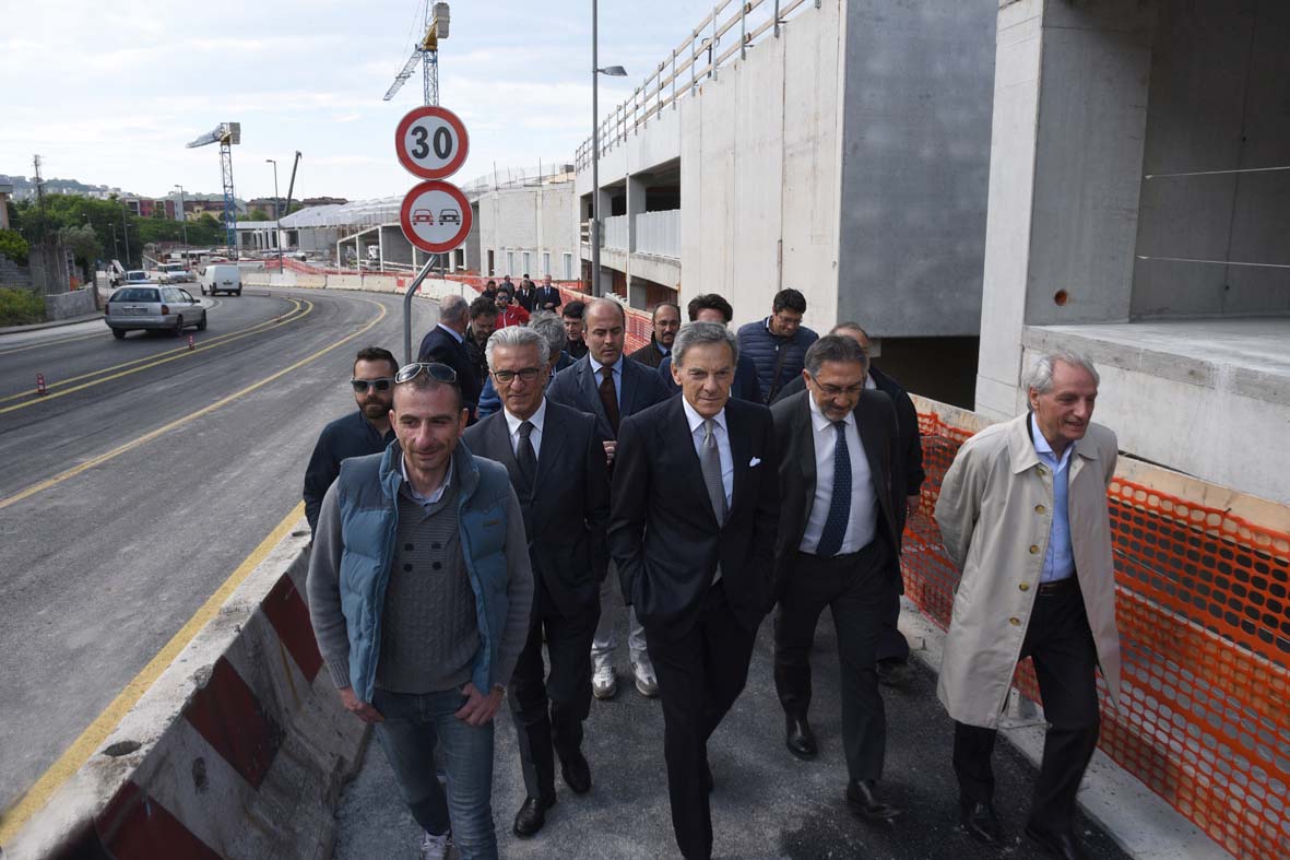 Nuovo tratto stradale via Dei Greci (Salerno-Fratte)