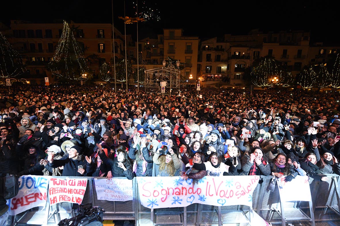 Capodanno in piazza a Salerno con "Il Volo"