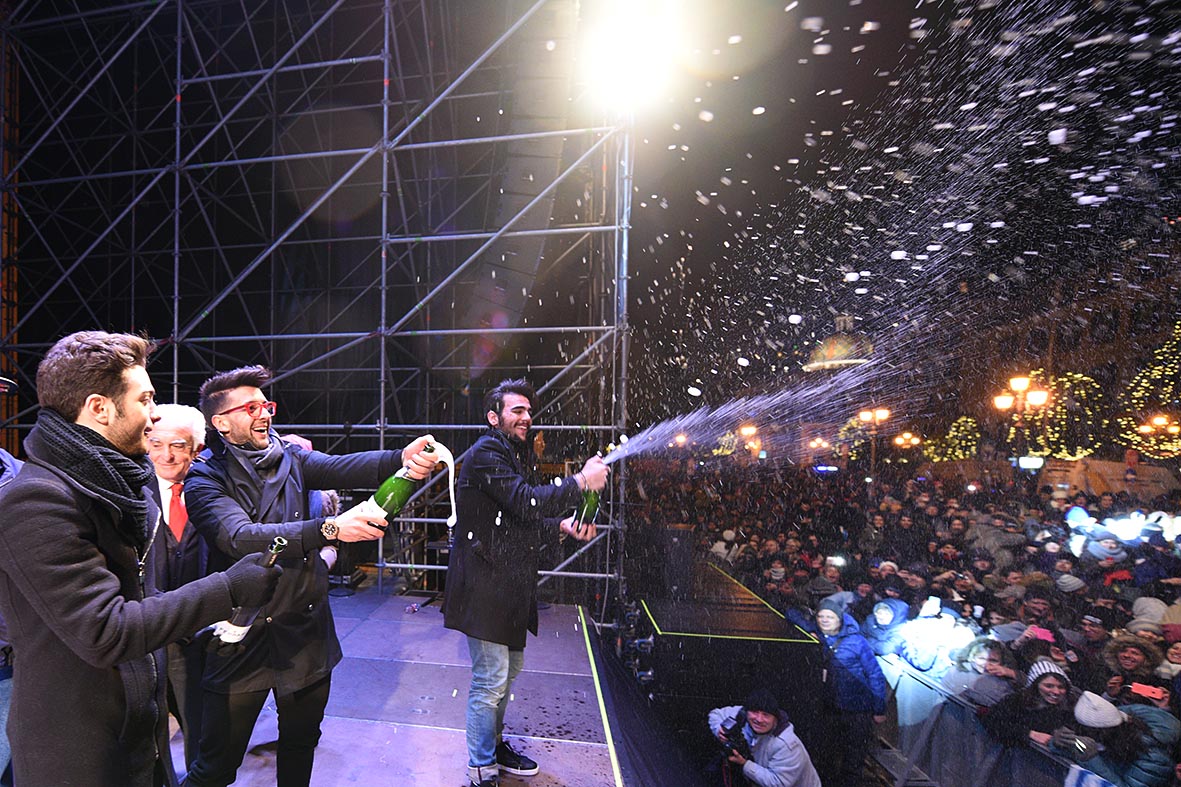 Capodanno in piazza a Salerno con "Il Volo"