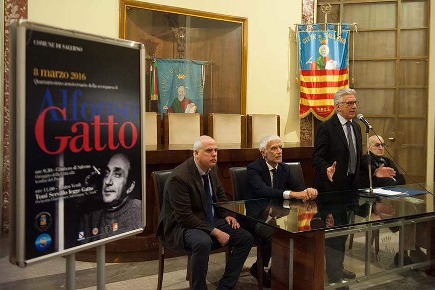 Le iniziative per la celebrazione del 40? anniversario della morte di Alfonso Gatto