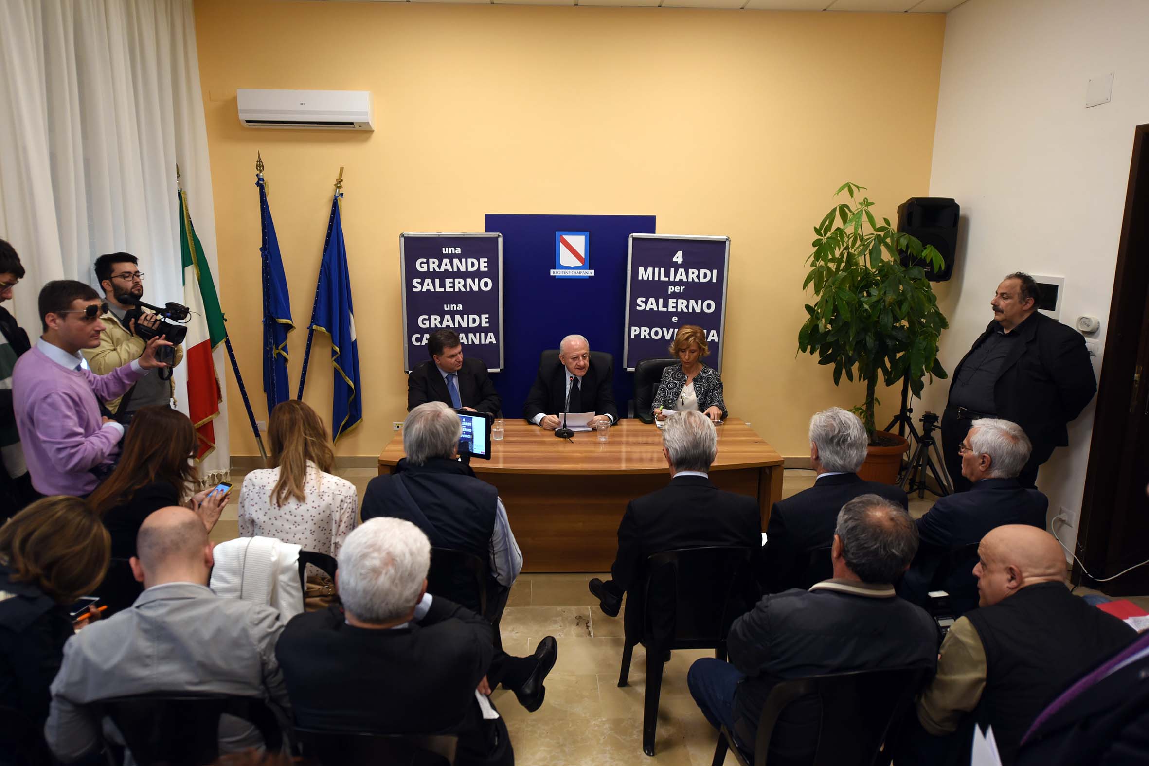 Fondi Europei e Patto per Campania, dalla Regione Campania 970 milioni per la citta' di Salerno