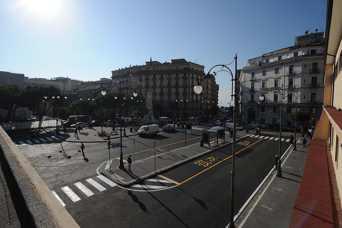 Inaugurata la nuova Piazza Vittorio Veneto