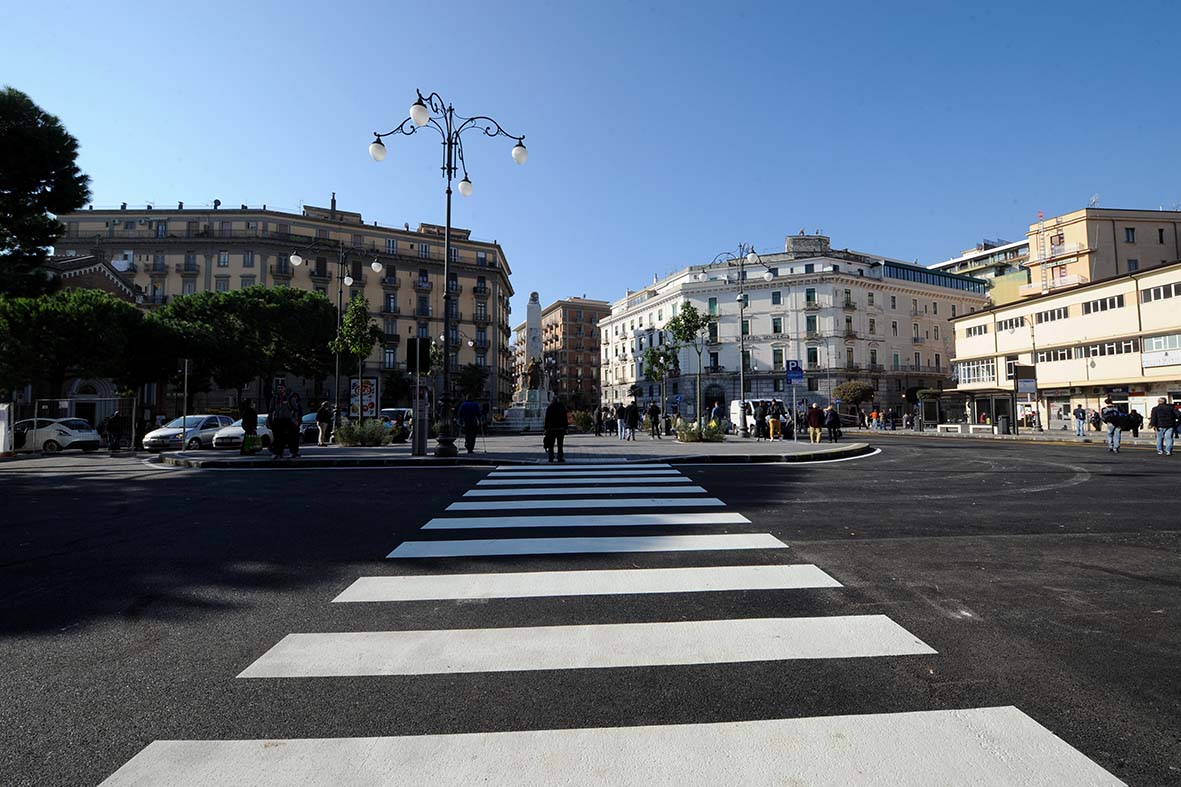Inaugurata la nuova Piazza Vittorio Veneto
