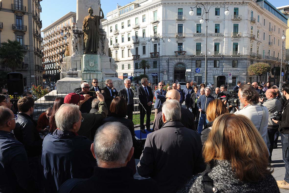 Inaugurata la nuova Piazza Vittorio Veneto