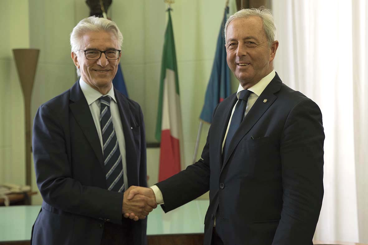 Il Sindaco Napoli riceve il neo Questore Pasquale Errico