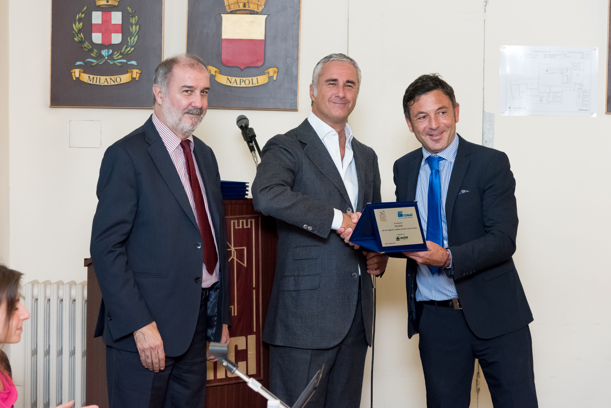 Il Rapporto Anci-Conai premia Salerno 