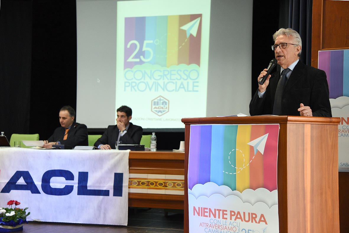 Il Sindaco Napoli al 25mo Congresso Provinciale delle ACLI