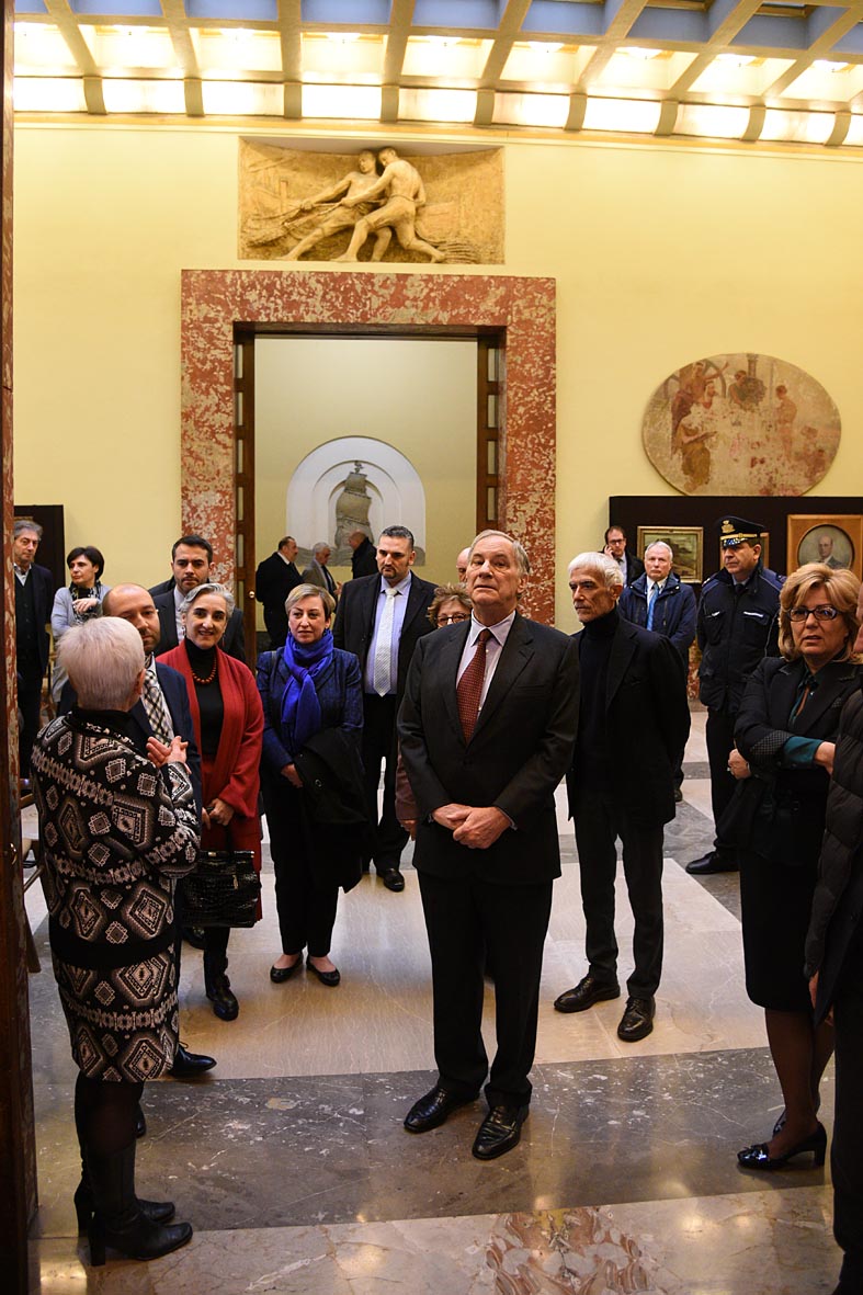 L'Ambasciatore USA John Phillips a Palazzo di Citta'