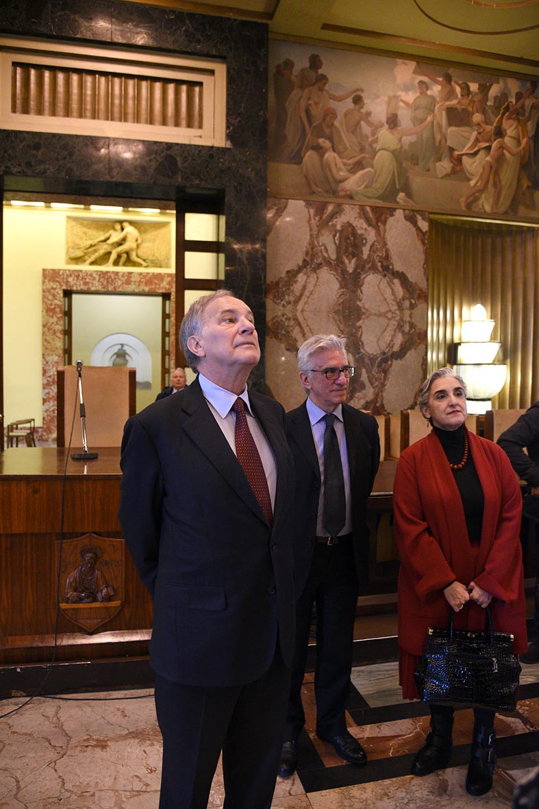 L'Ambasciatore USA John Phillips a Palazzo di Citta'