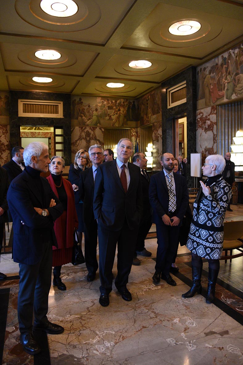 L'Ambasciatore USA John Phillips a Palazzo di Citta'