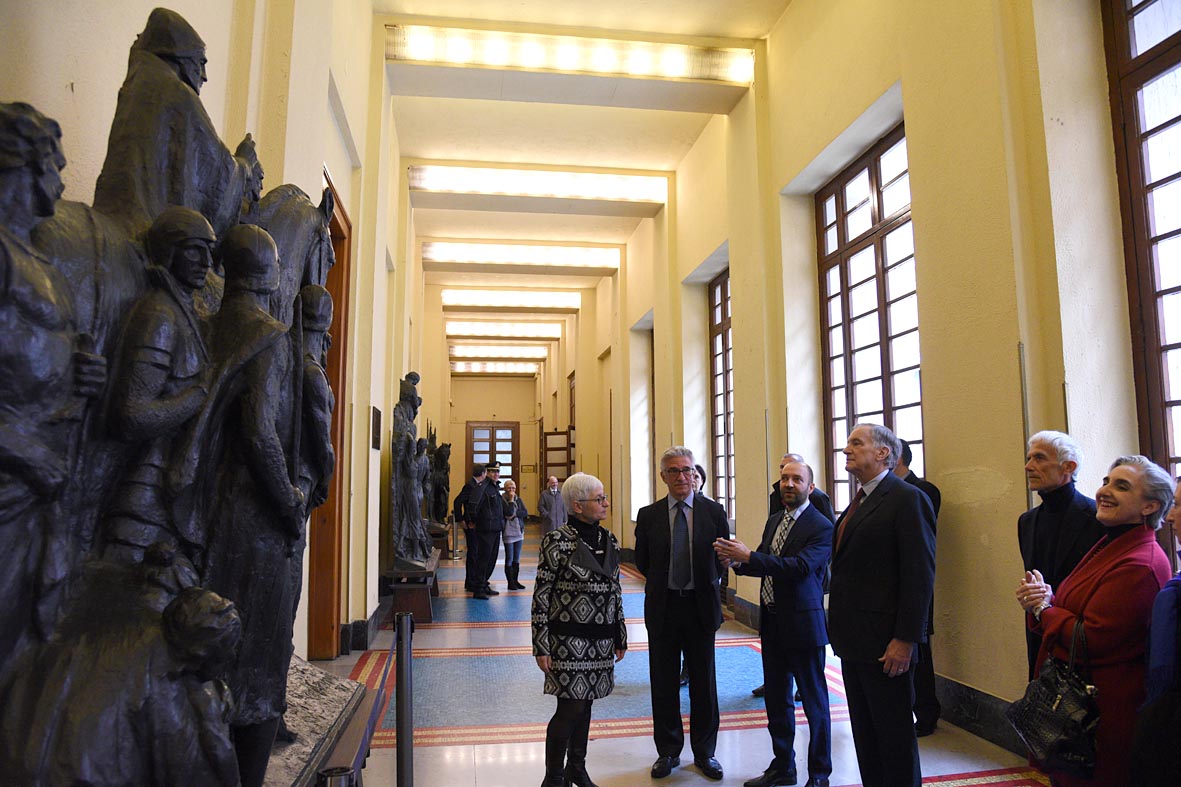 L'Ambasciatore USA John Phillips a Palazzo di Citta'