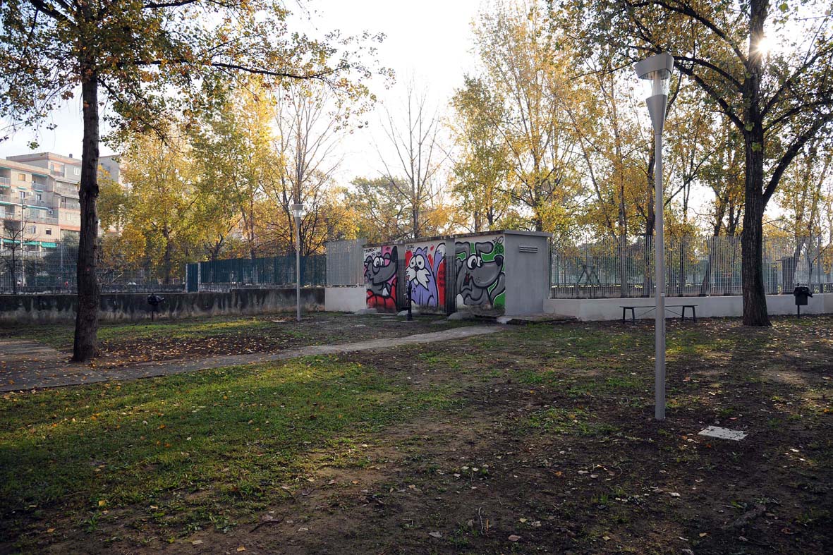 Una nuova area di sgambamento al Parco del Mercatello