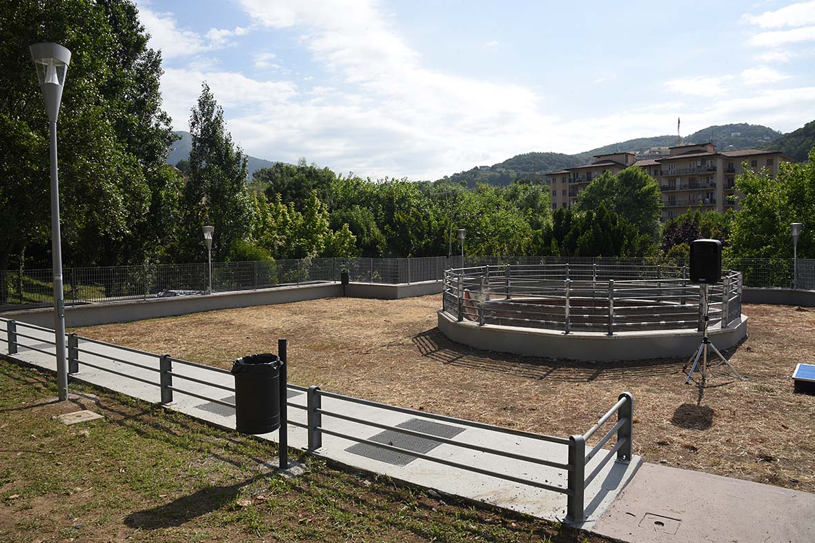 Al Parco Pinocchio una nuova area di sgambamento cani