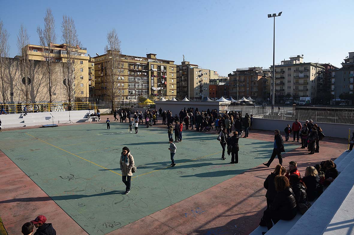 Consegnato campetto sportivo alla Parrocchia di Santa Croce