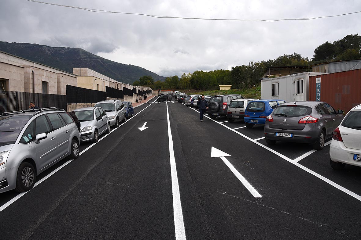 Un nuovo parcheggio nei pressi del cimitero cittadino