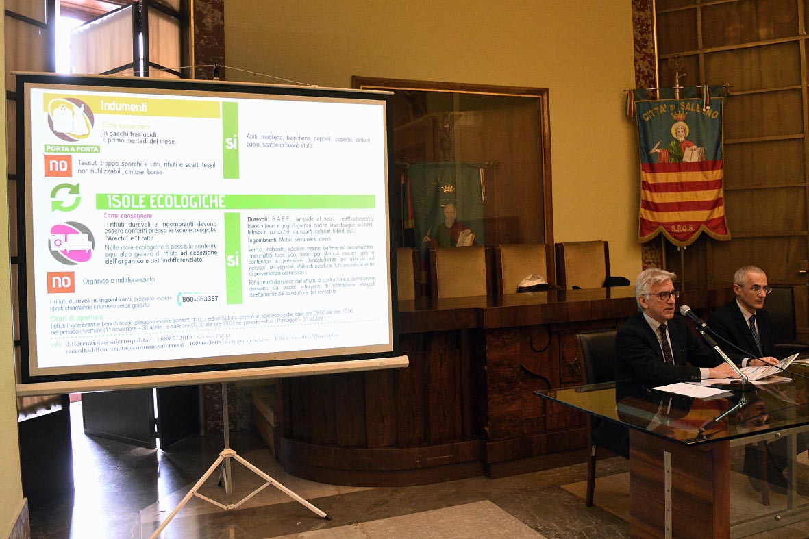 Raccolta differenziata, dall'11 aprile alcune novita' operative