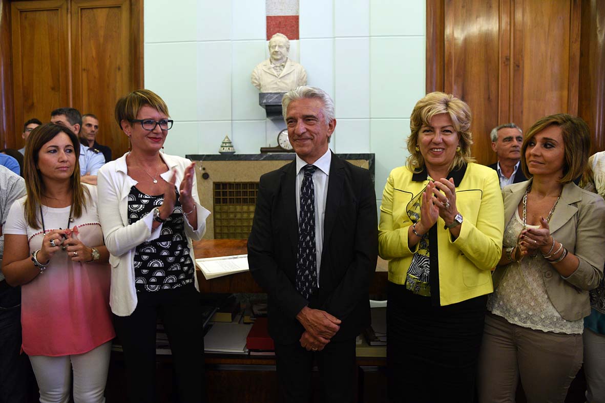 La proclamazione del Sindaco Vincenzo Napoli