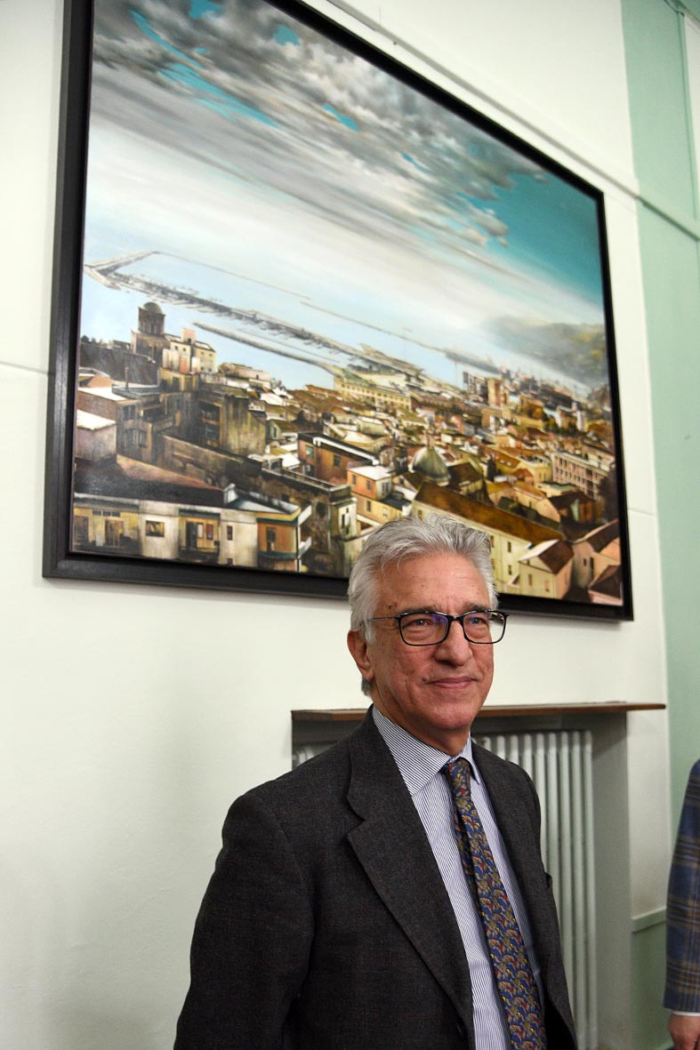 Al Comune di Salerno un'opera dell'artista Simone Piccioni