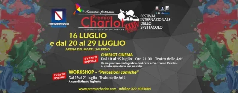 Flyer dell'evento Premio Charlotte Flyer dell'evento Premio Charlotte